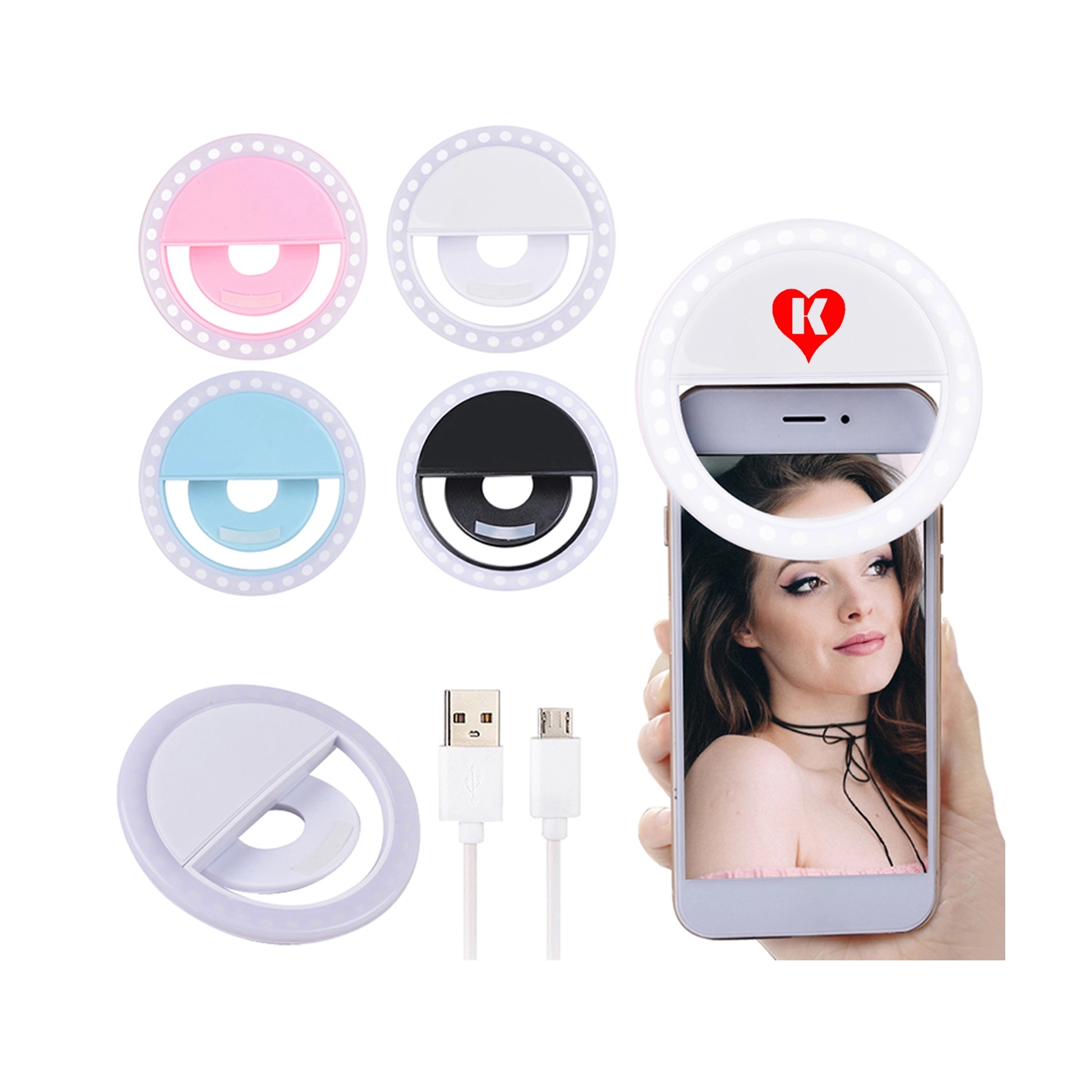 Flashing Selfie Ring Light 3