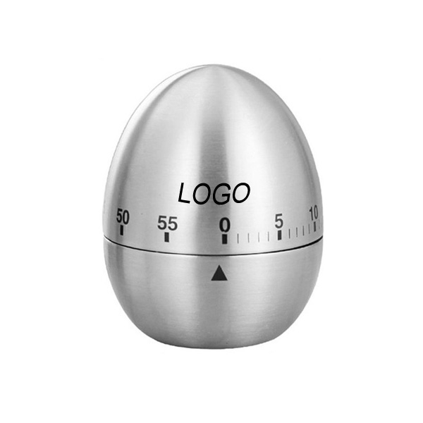 Stainless Steel Mechanical Egg Kitchen Timer 1