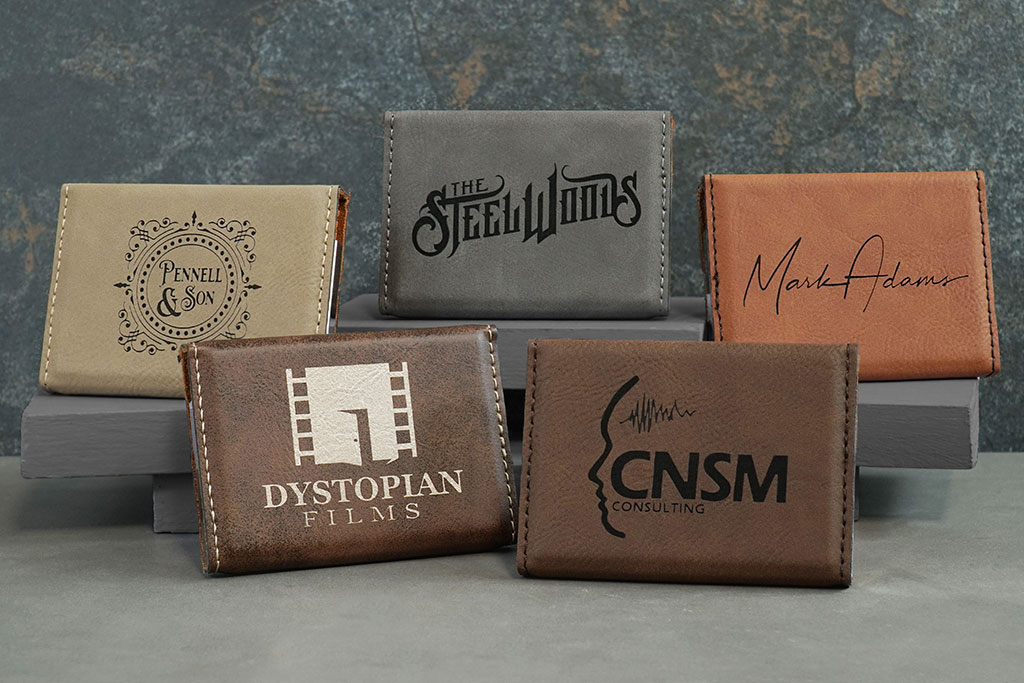 Leatherette Business Card Holders 7
