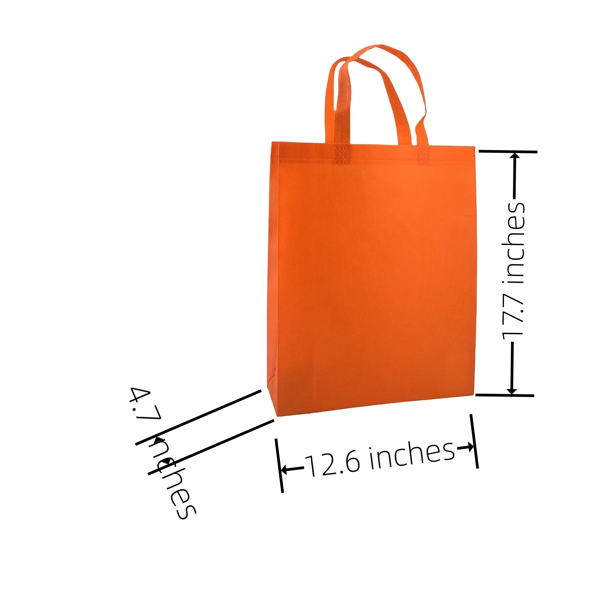 Reusable Tote Bags With Handles MOQ 250PCS 12