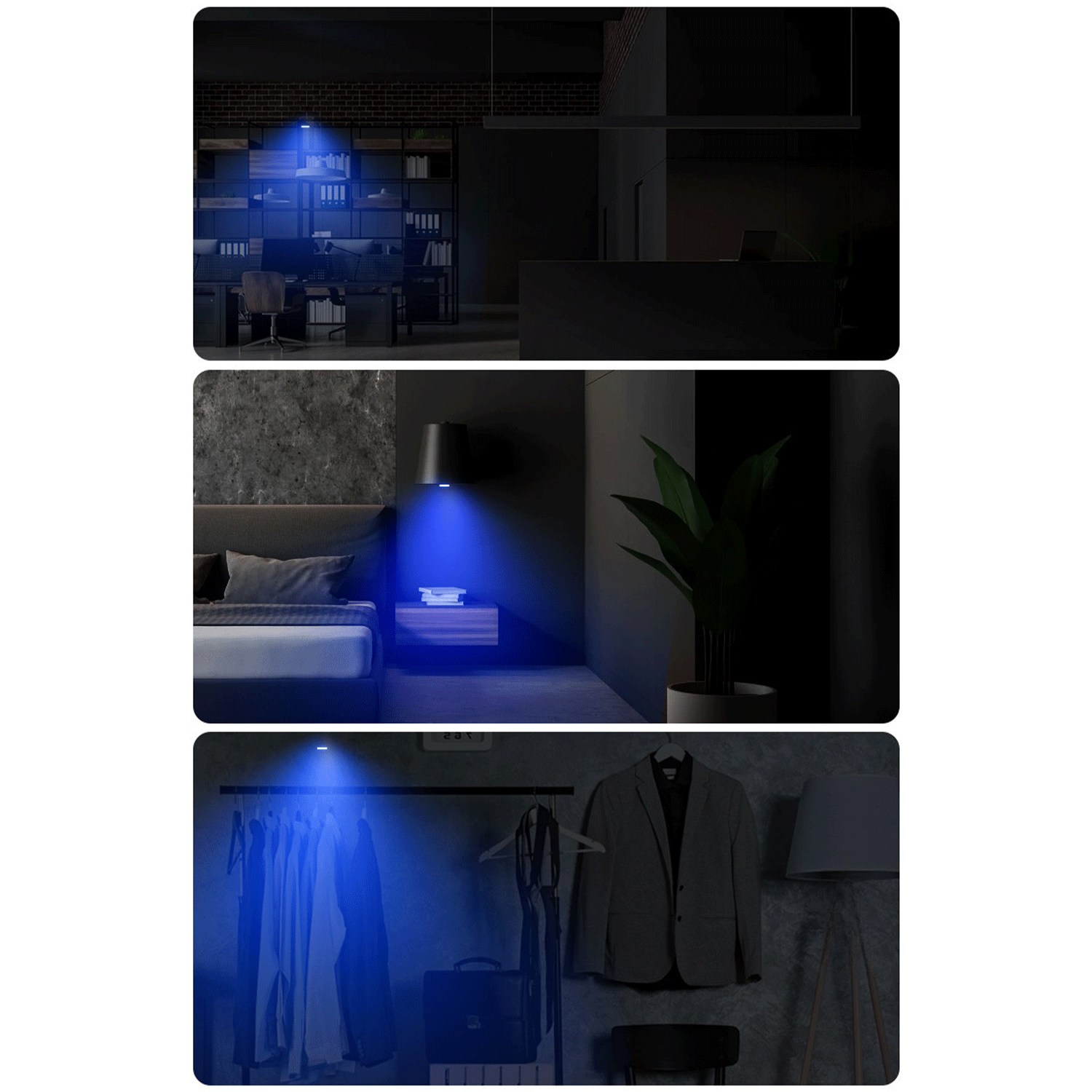 multicolor Car's Interior Lamp Atmosphere wireless LED light 19