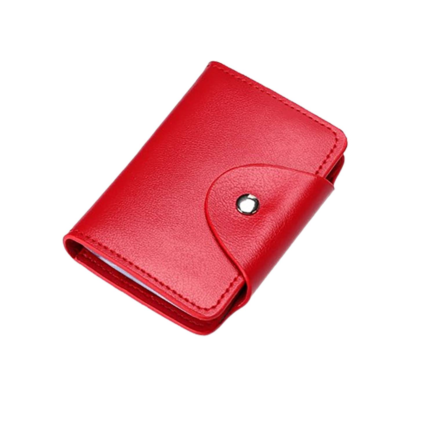 Waterproof Genuine Leather Business Card Holder 3