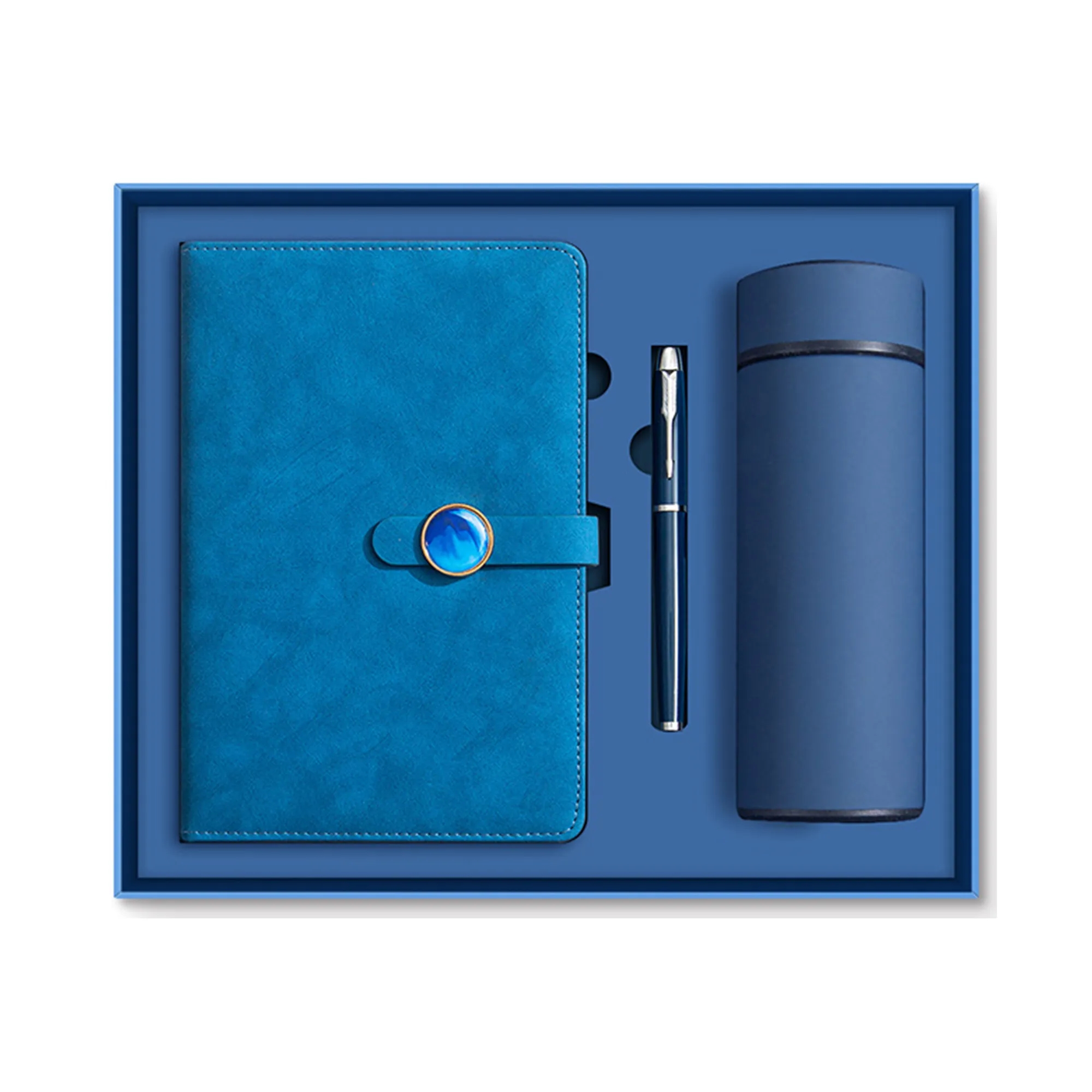 Corporate Gift Set With Notebook, Pen And Insulated Tumbler 2