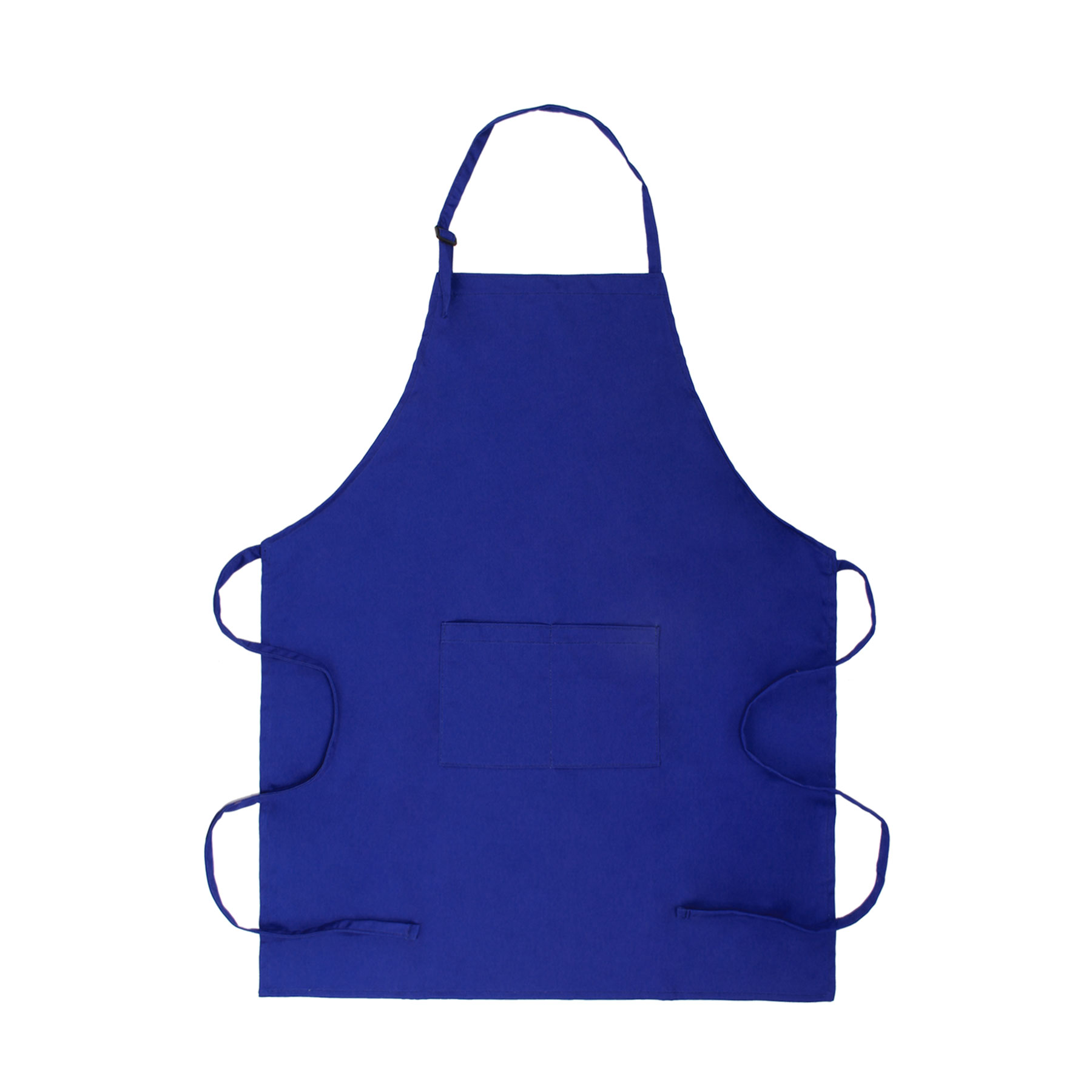 7 Oz. Adjustable Poly Cotton Twill Bib Apron W/2-Pocket 9