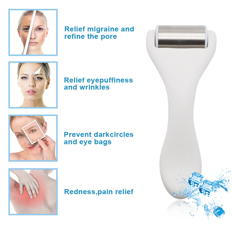 Removable Stainless Steel Facial Roller for Cooling Therapy 6