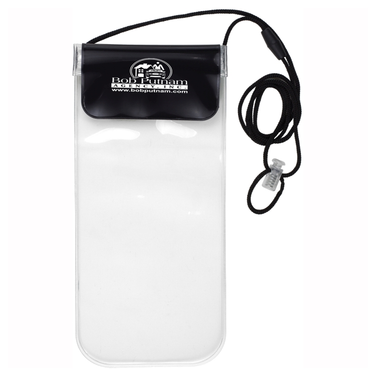 "Truckee" Clear Touch Through Water-Resistant Cell Phone and Accessories Carrying Case 30