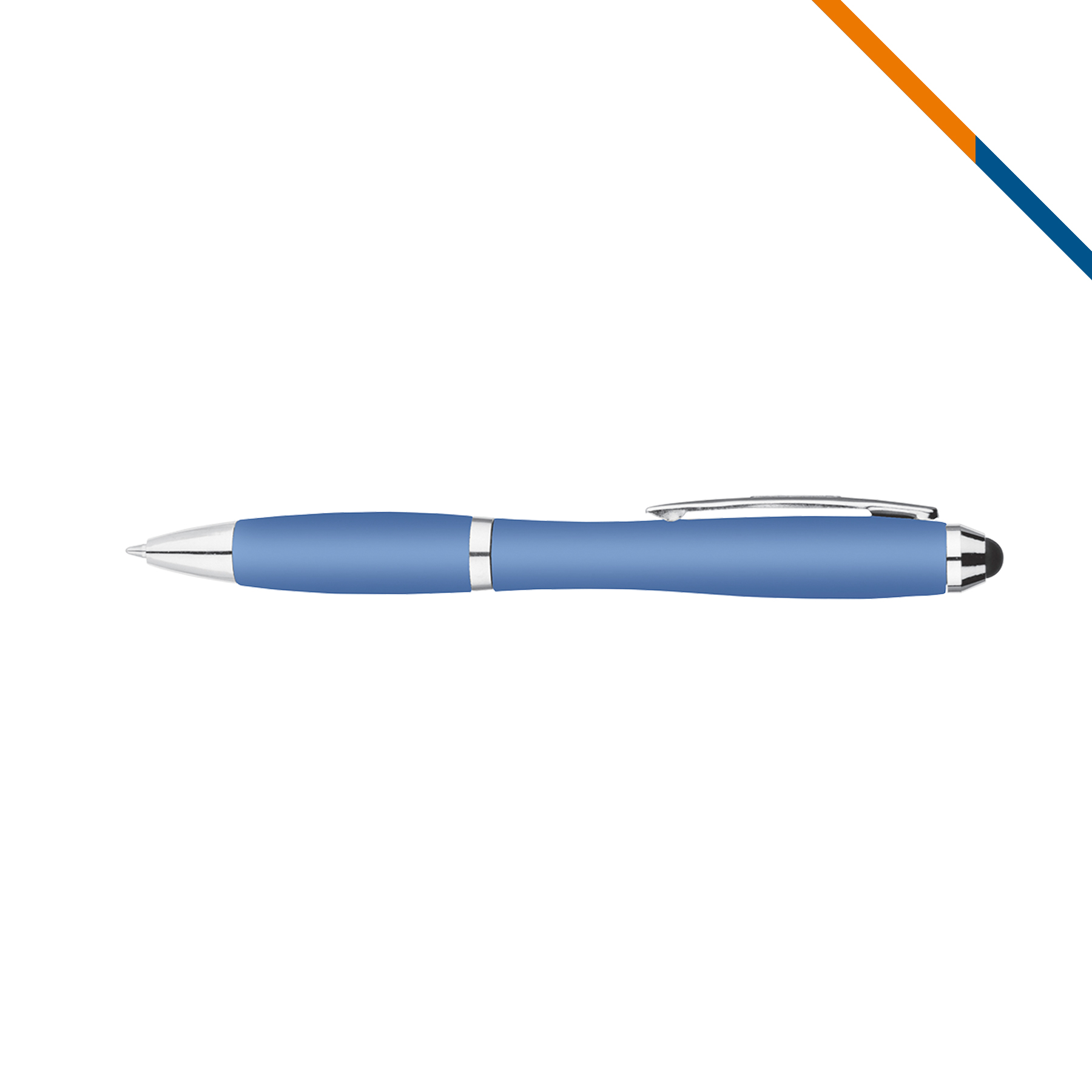 GlideZip Metallic Curvaceous Ballpoint Stylus Pen 8
