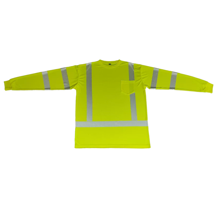 Rush - Long Sleeve Reflective SS T-Shirt - Birdseye Mesh
