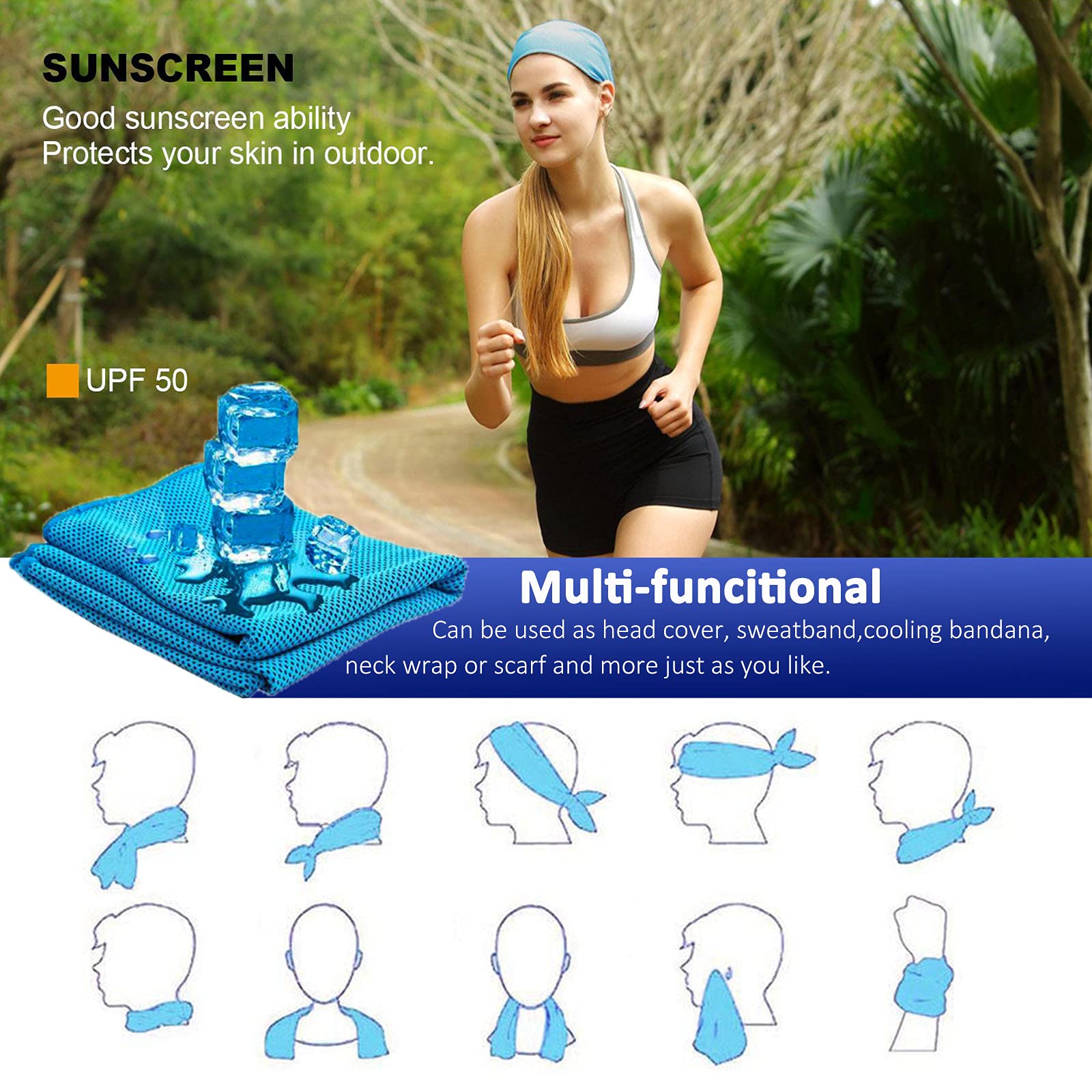 Cooling Towel for Sports & Outdoor 3
