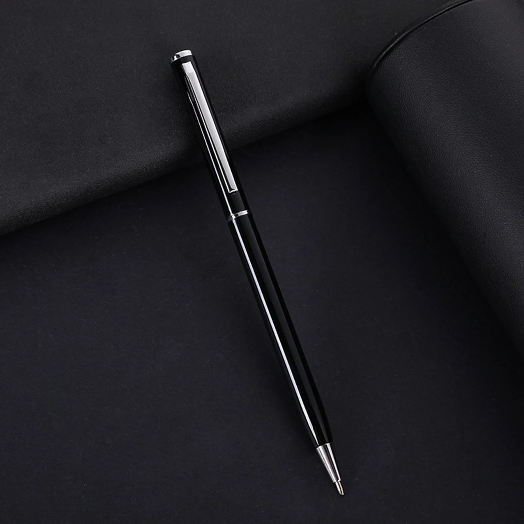 Metal Twist Slim Ballpoint Pen 5
