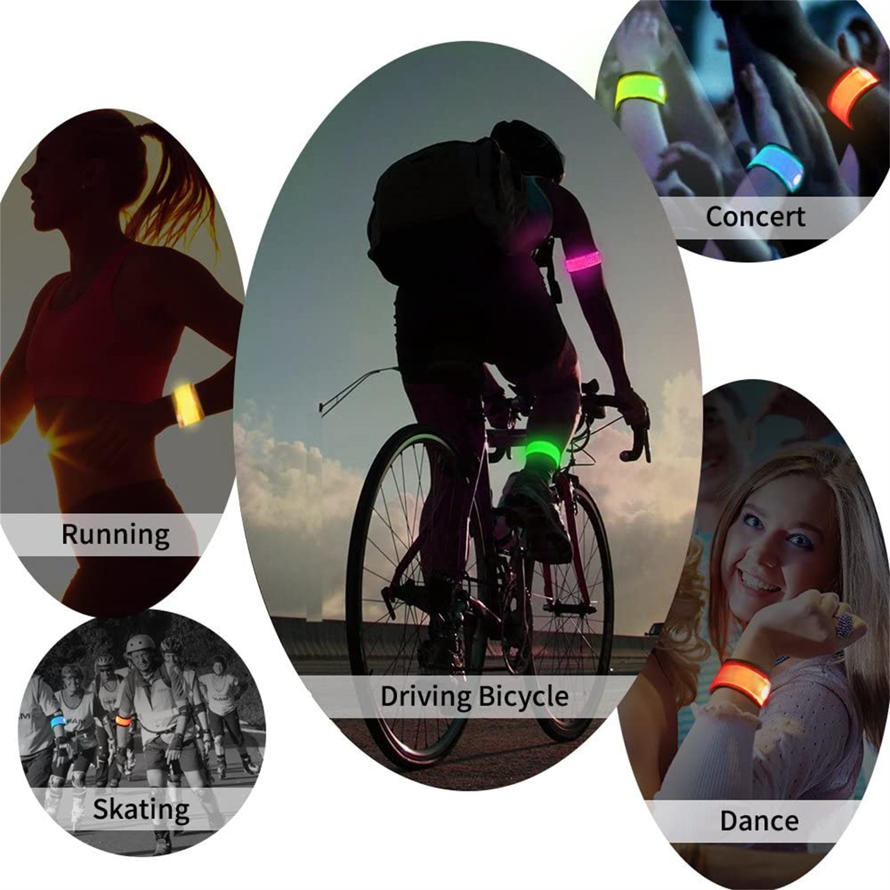 Led Light Up Slap Band 3