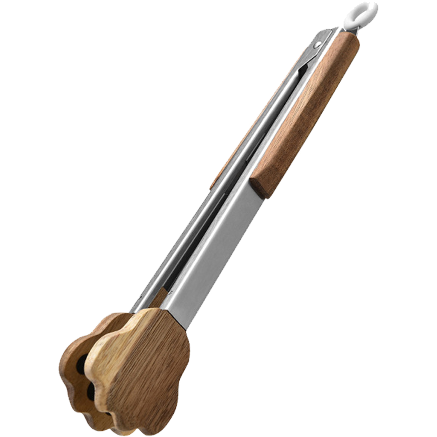 Acacia Wood Kitchen Food Tongs 5
