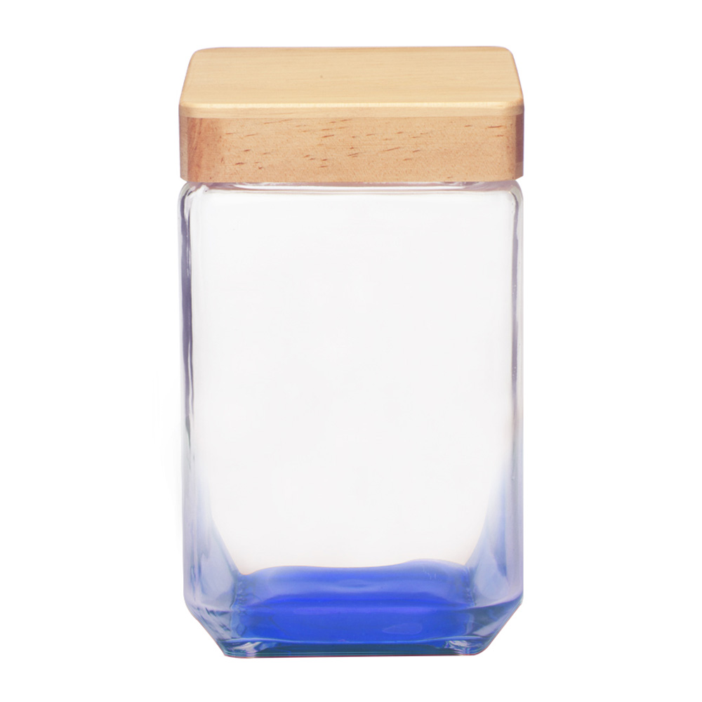 54 oz. Glass Candy Jars with Wooden Lid