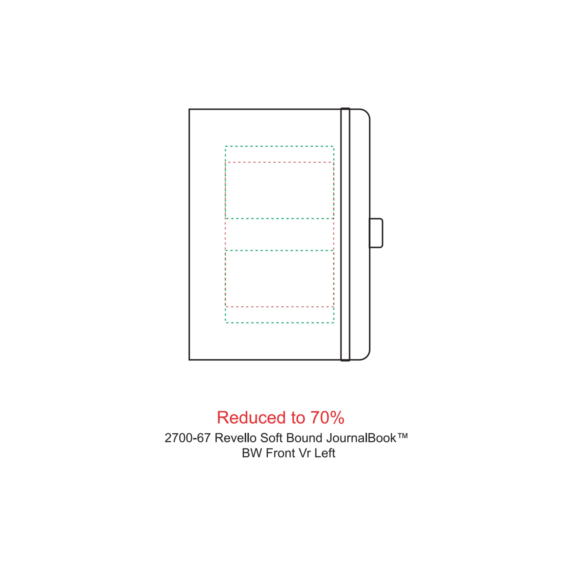 FSC® Mix 5" x 7" Revello Soft Bound Journal 75
