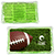 Football Large Rectangle Aqua Pearls™ Hot/Cold Pack 4