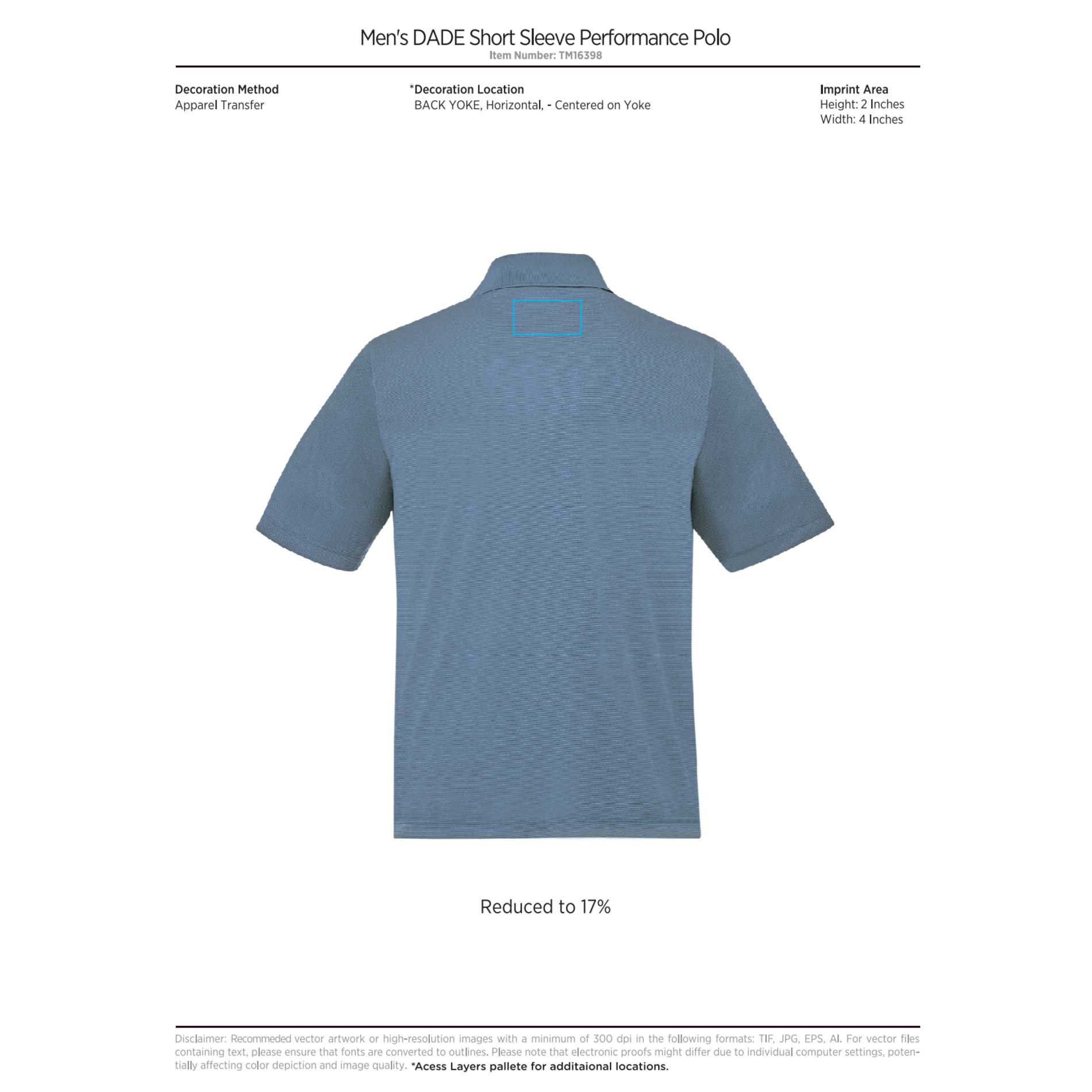 Men's DADE Short Sleeve Polo 980
