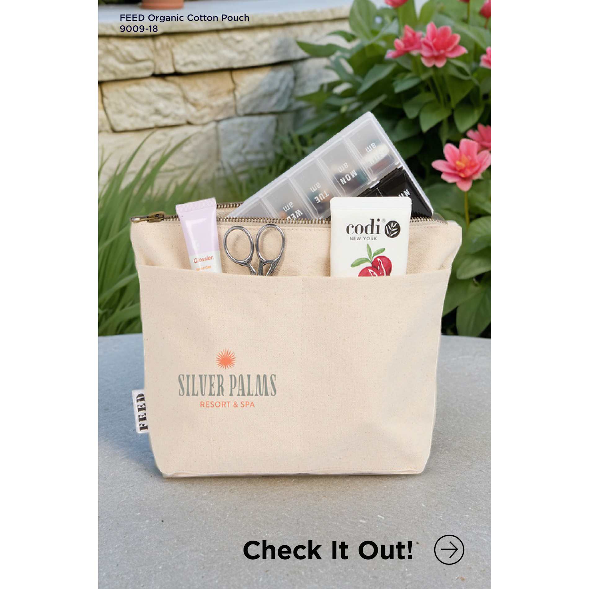 FEED Organic Cotton Pouch 46