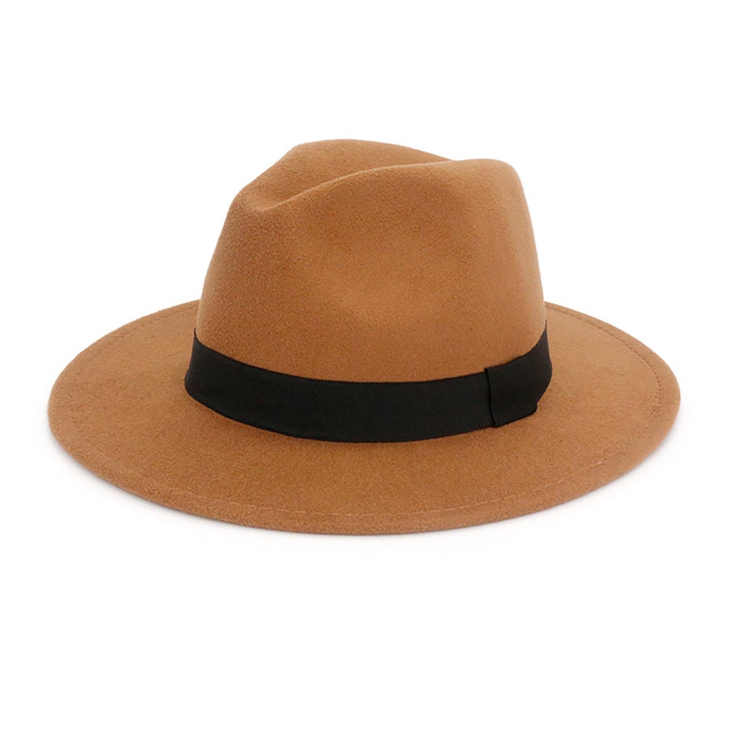 Unisex Vintage Wide Brim Fedora Hat 7