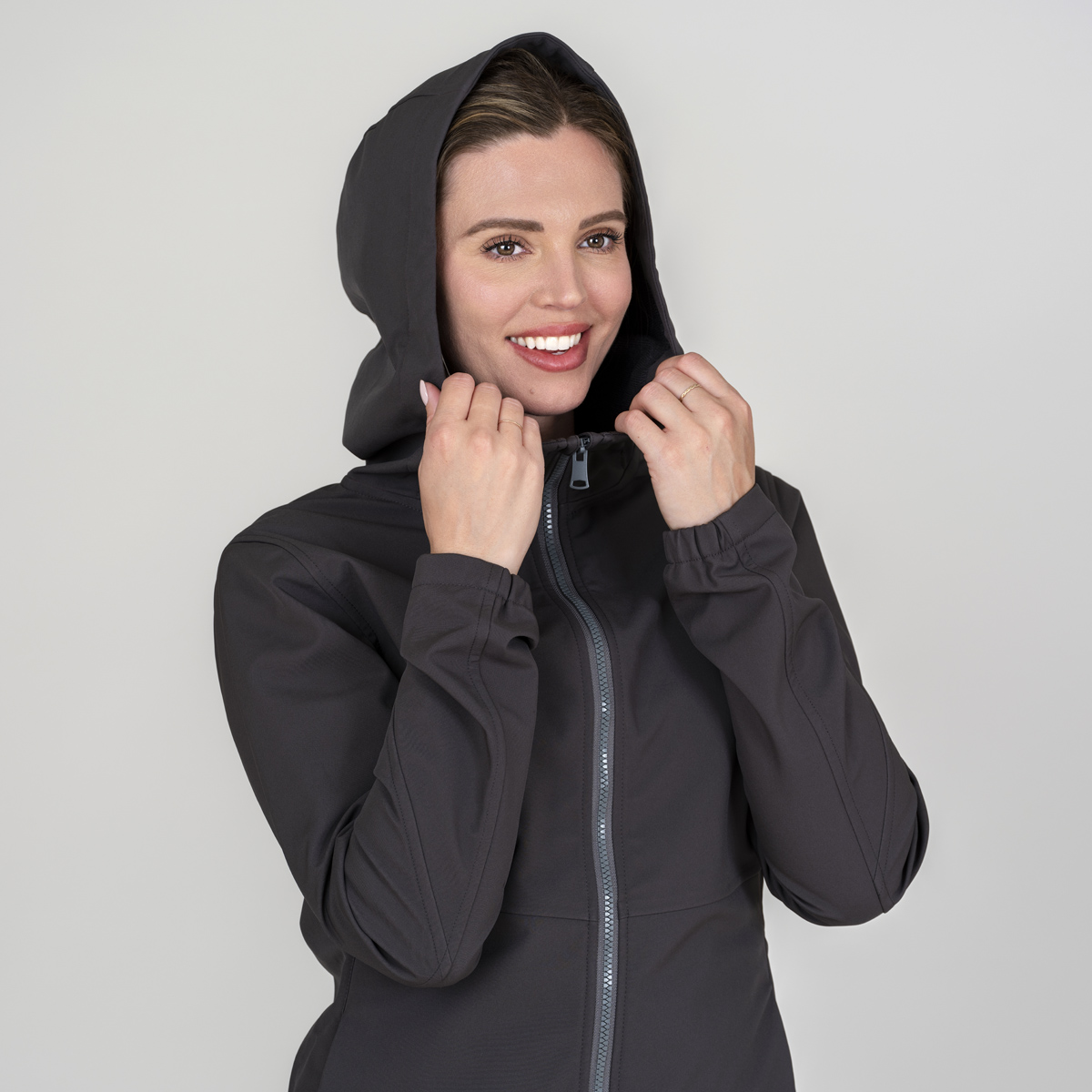 Ladies Ascend Soft Shell Hoody 2