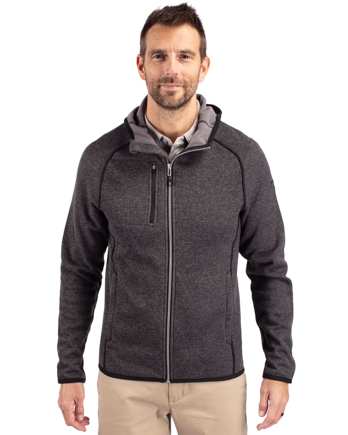 Mainsail Full Zip Hooded Mens Jacket