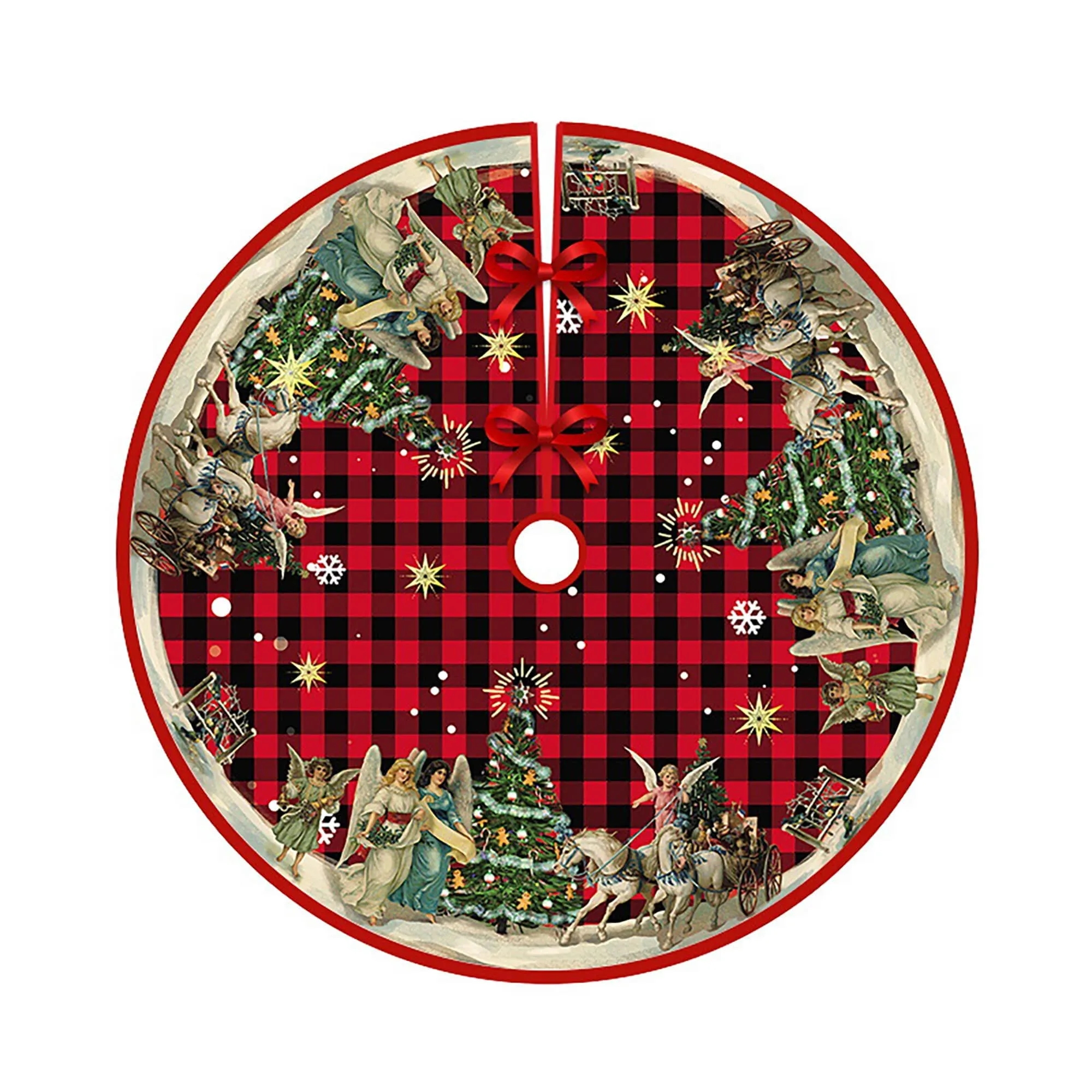 Cozy Christmas Tree Skirt MOQ 20 Multiple Sizes Available 14