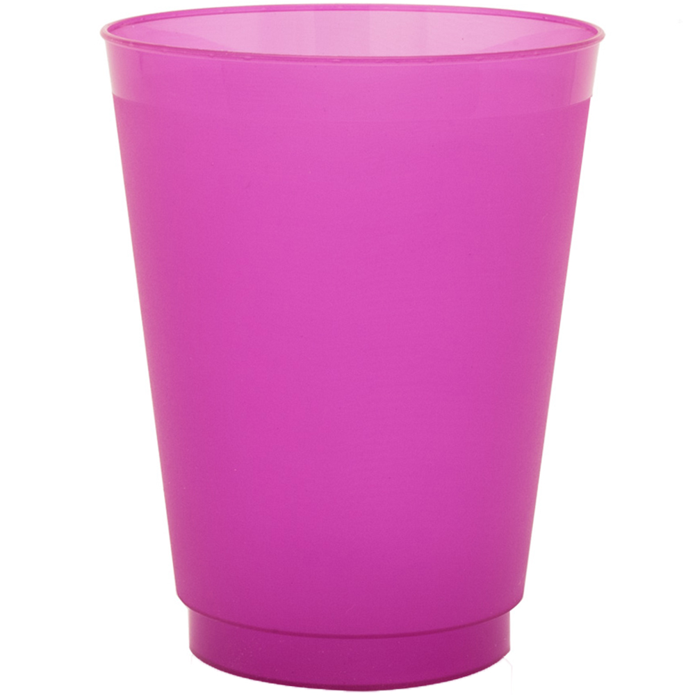 16 oz. Frost Flex Frosted Plastic Stadium Cup 3