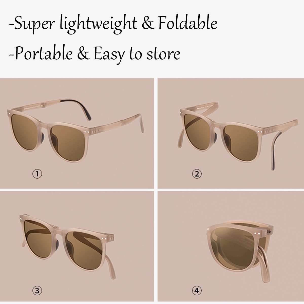 Foldable Polarized Uv Blocking Sunglasses 4