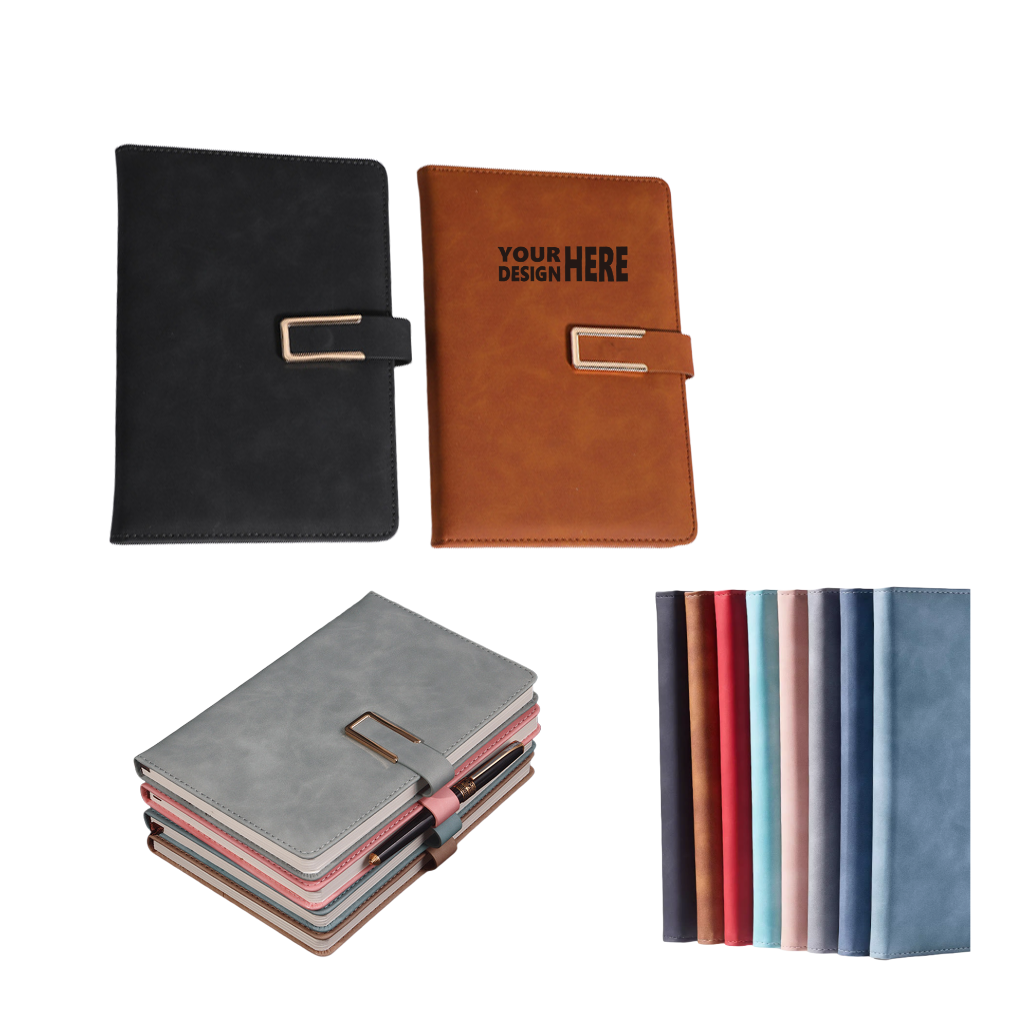 Business Notebook A5 with Magnetic Closure MOQ100 1