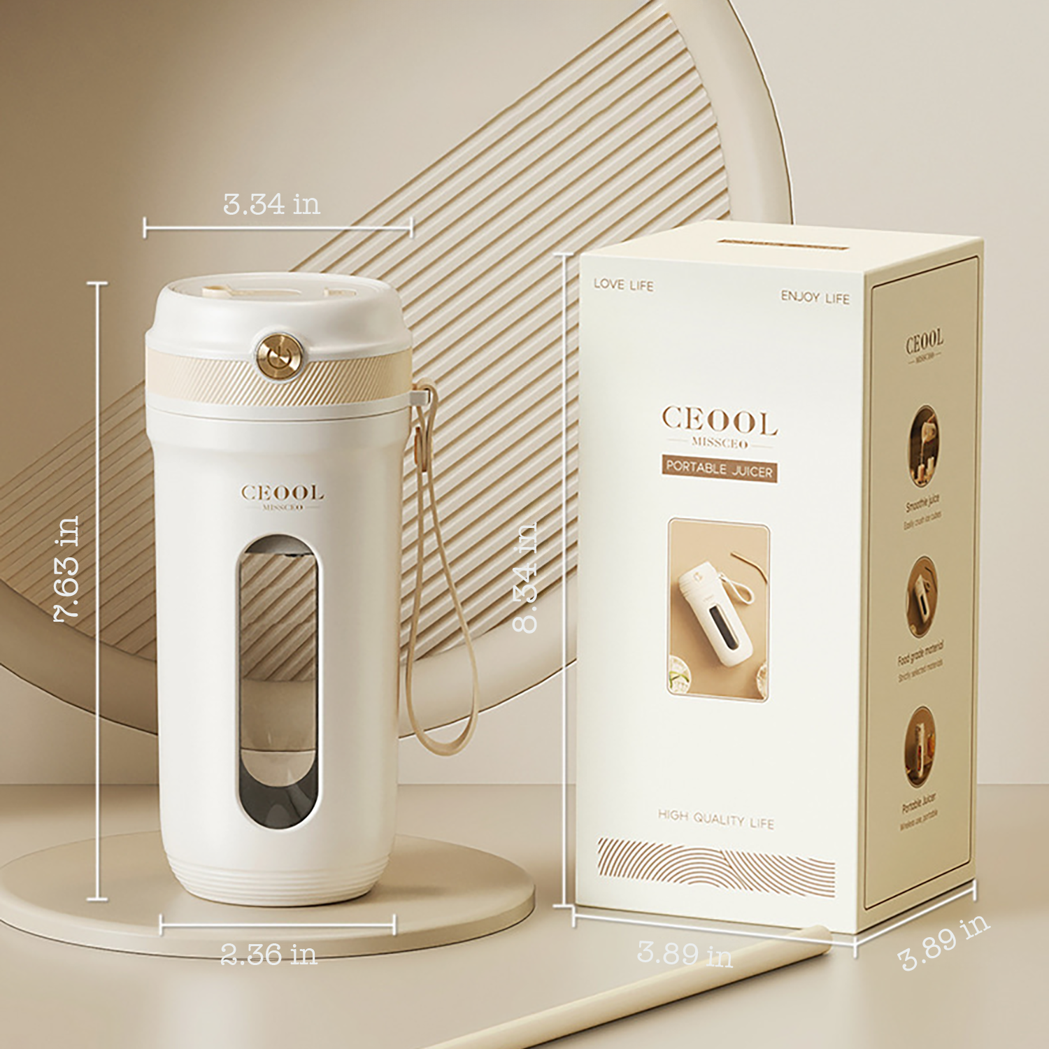 Multi-functional Portable Juice Blender Cup 4