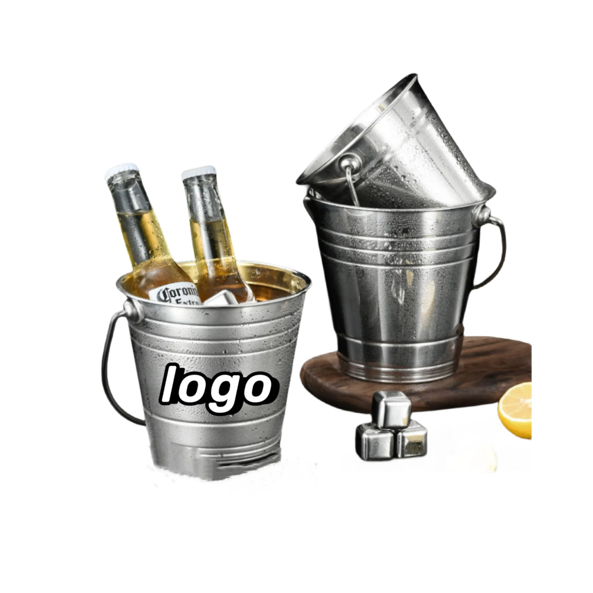 204 stainless steel ice bucket