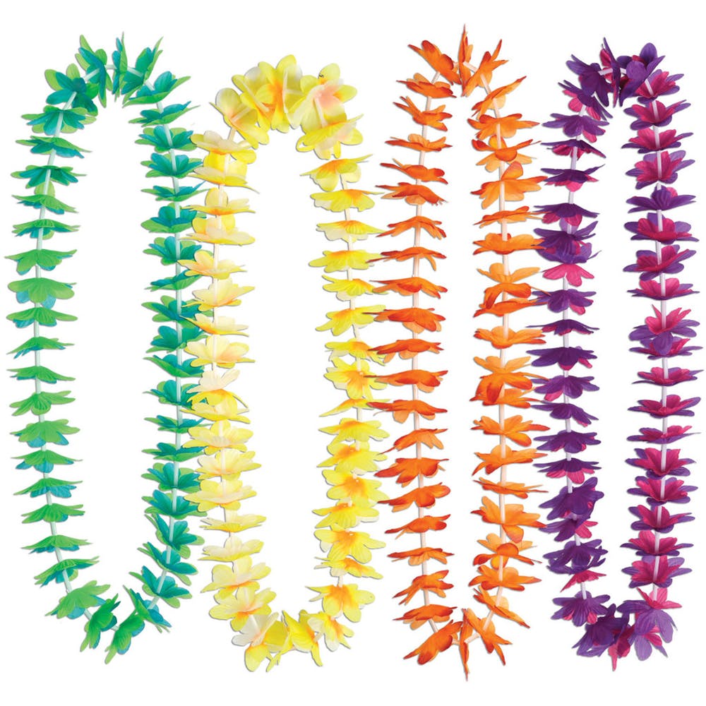 Waikiki Flower Leis - Assorted 40" 2