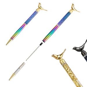 Bird Shaped Glitter Metal Pen 7