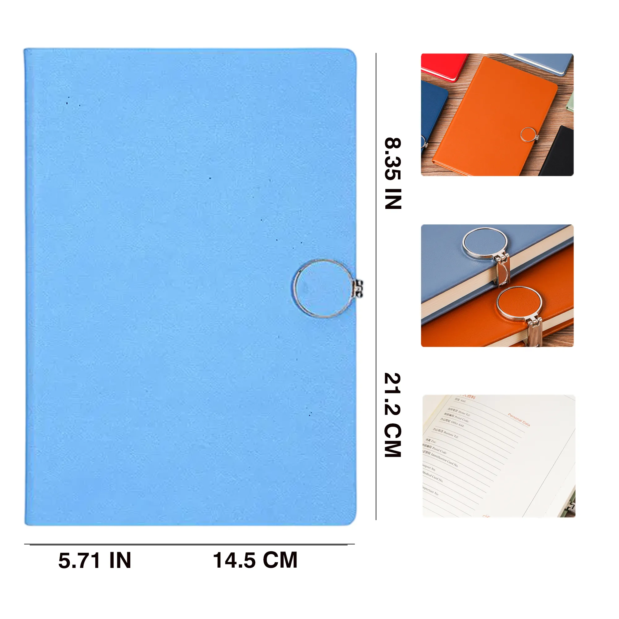 A5 snap-button notebook 3