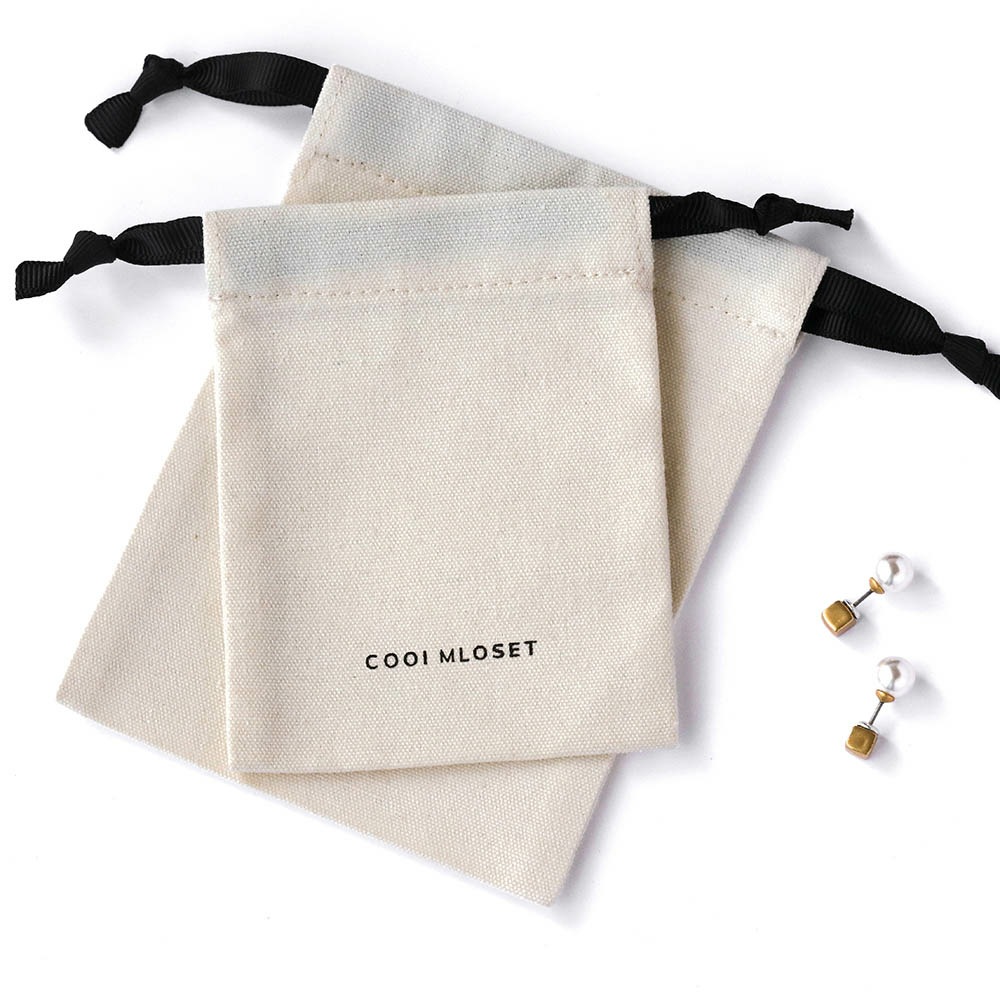 Canvas Storage Pocket, custom tote bag with logo imprint 5
