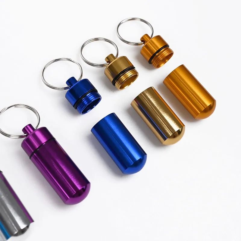 Waterproof Alloy Medicine Bottle 3