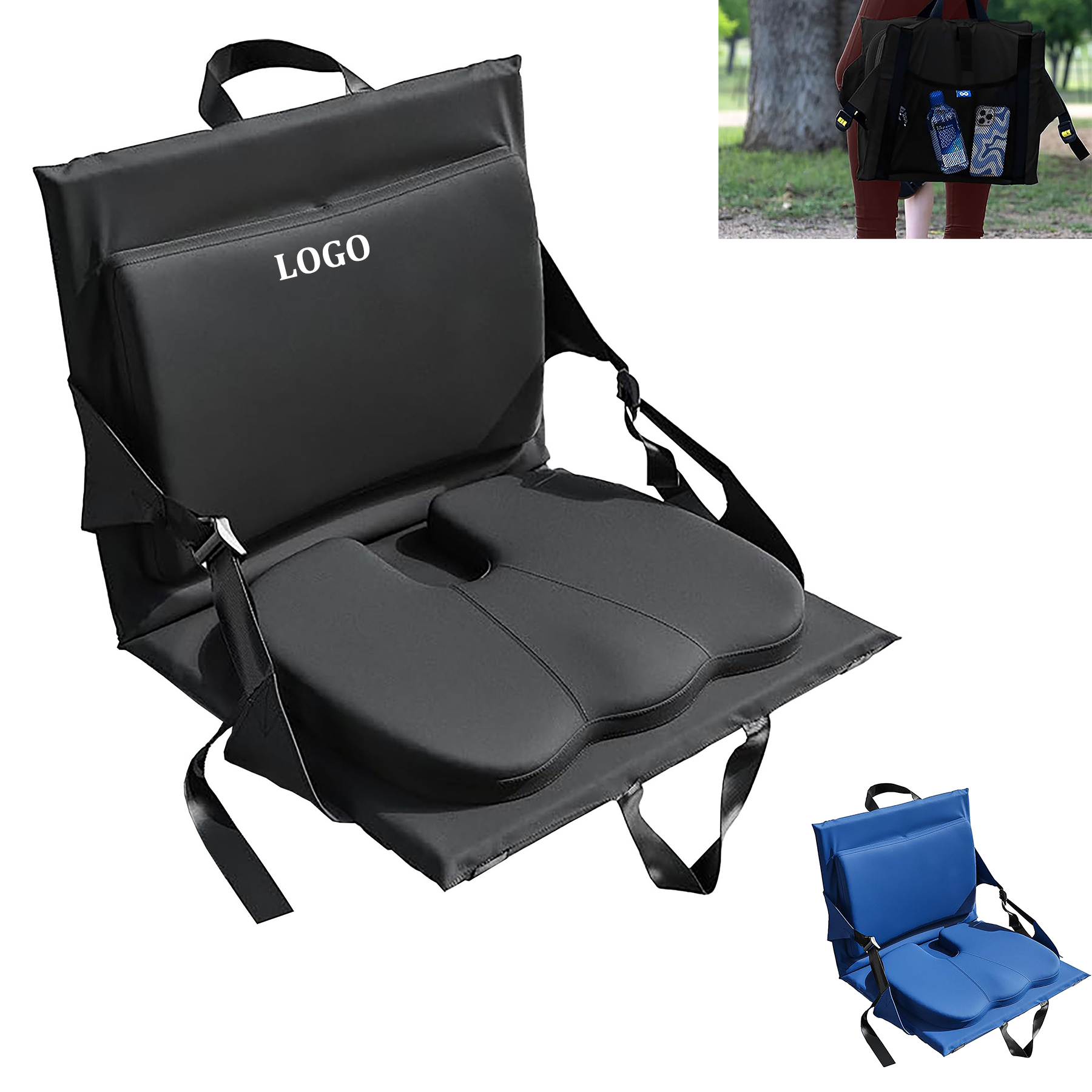 Adjustable Memory Foam Stadium Seat 2
