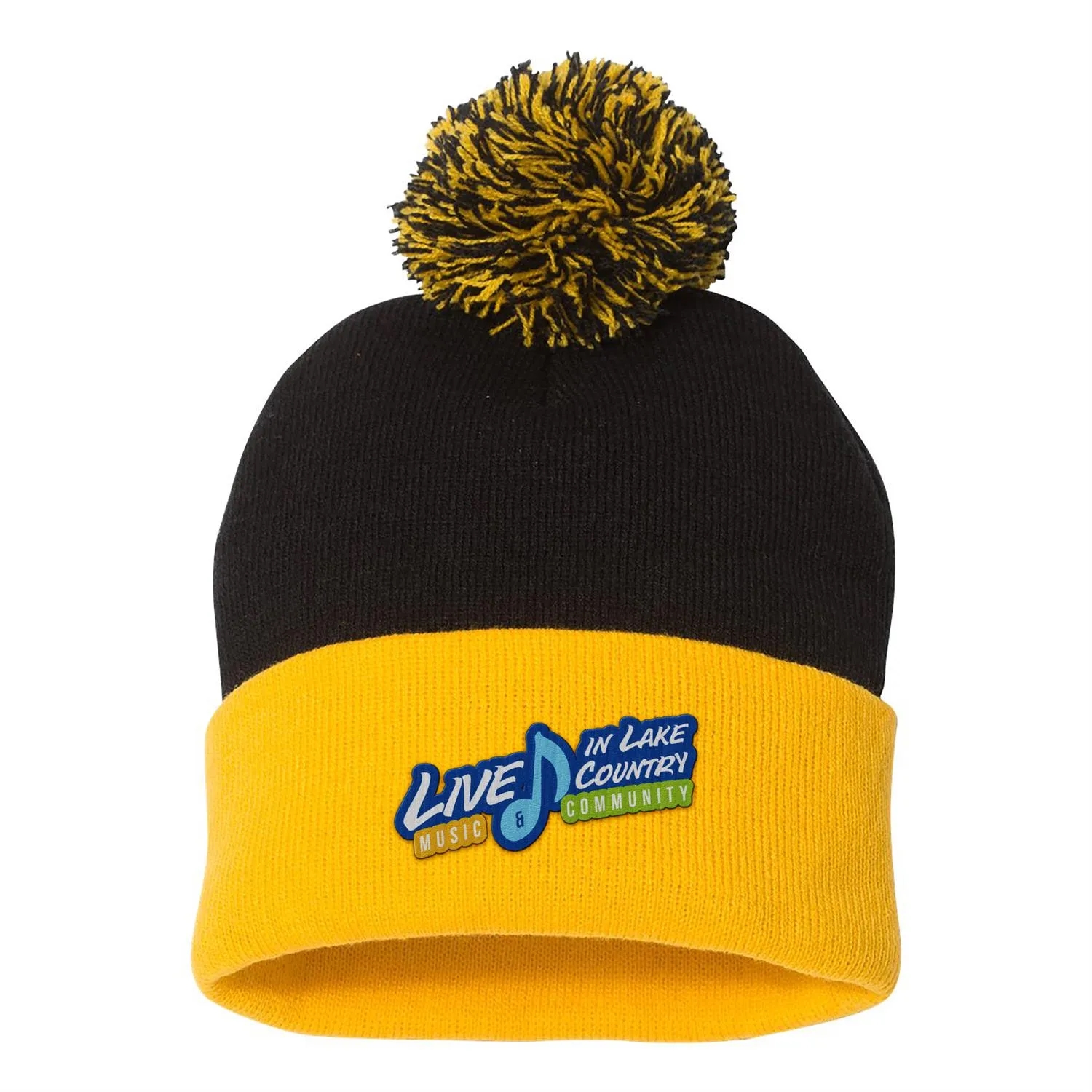 Sportsman Pom-Pom 12" Knit Beanie 2