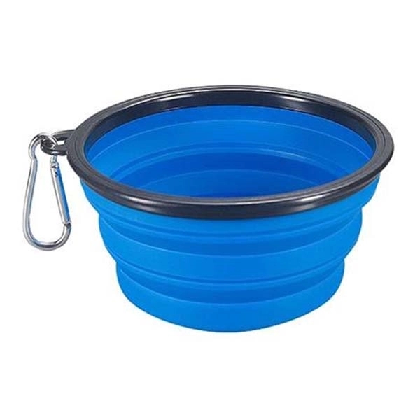 Pet Portable Travel Bowl With Free Carabiner And LOGO Custom 2