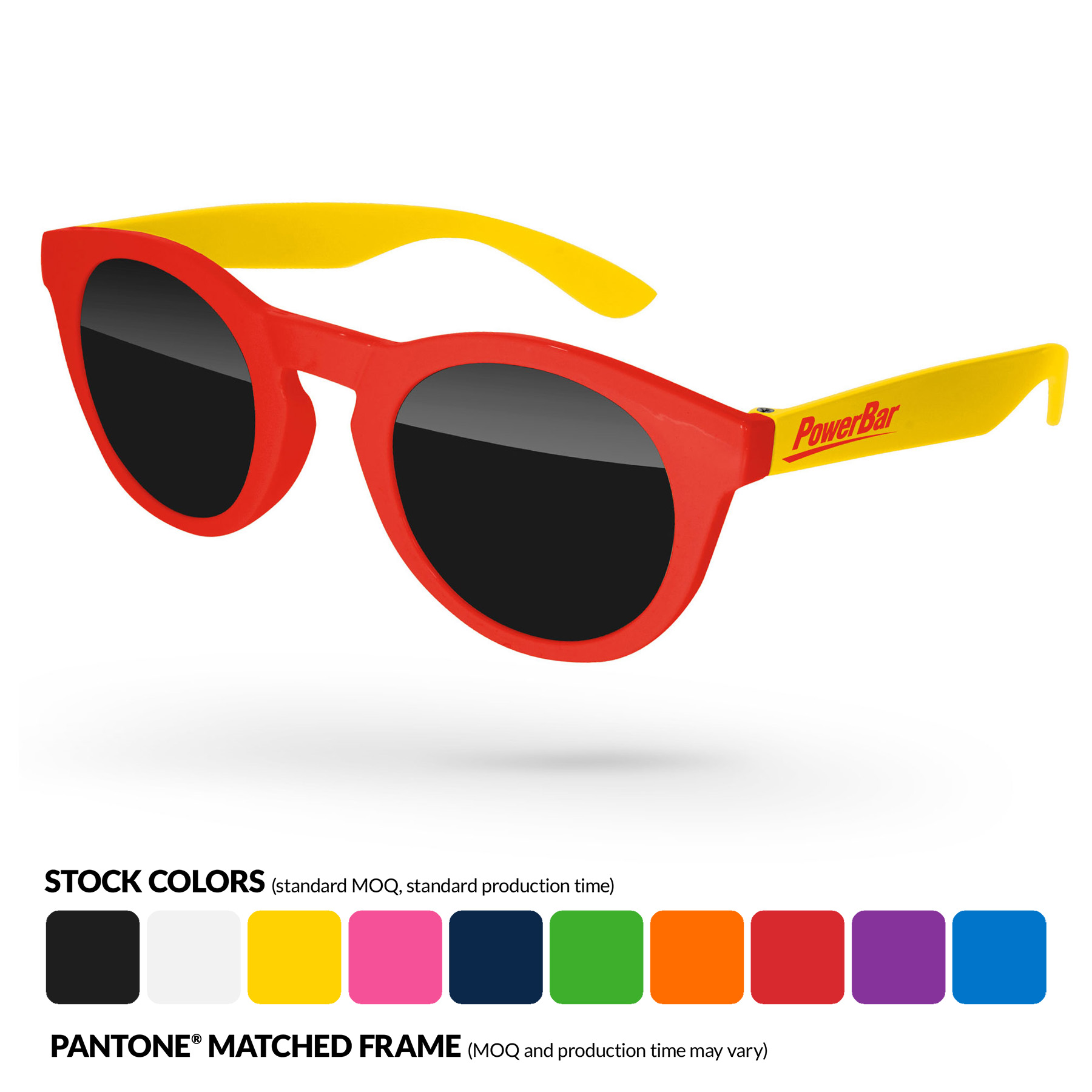 2-Tone Andy Sunglasses w/ Temple Imprint 16