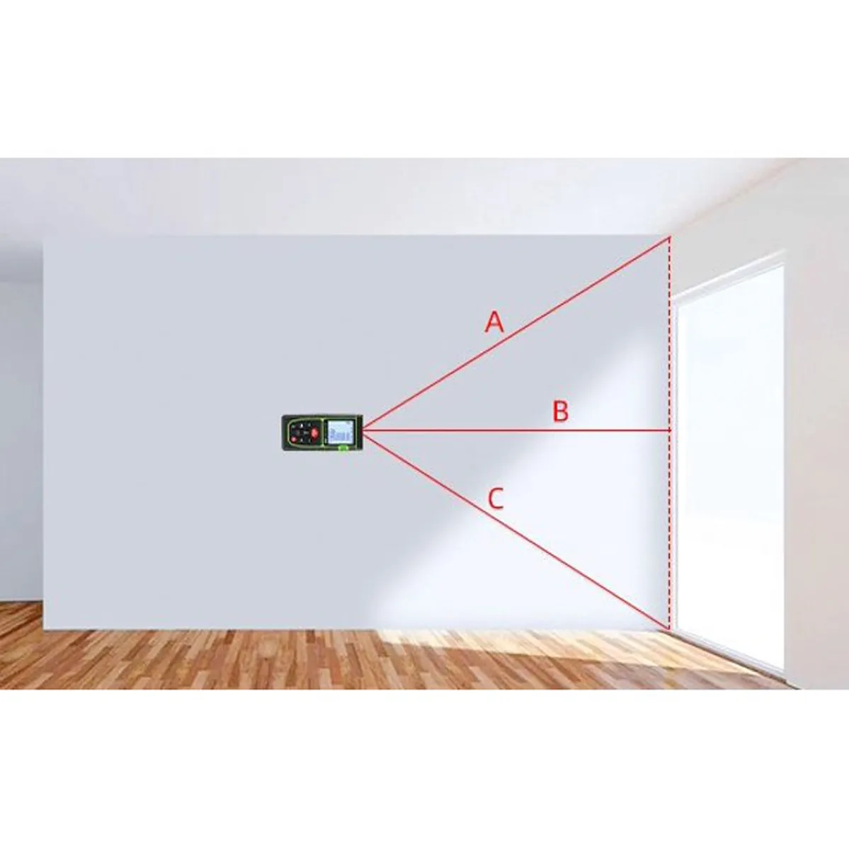 Handheld Digital Infrared Laser Measuring Distance Meter 3