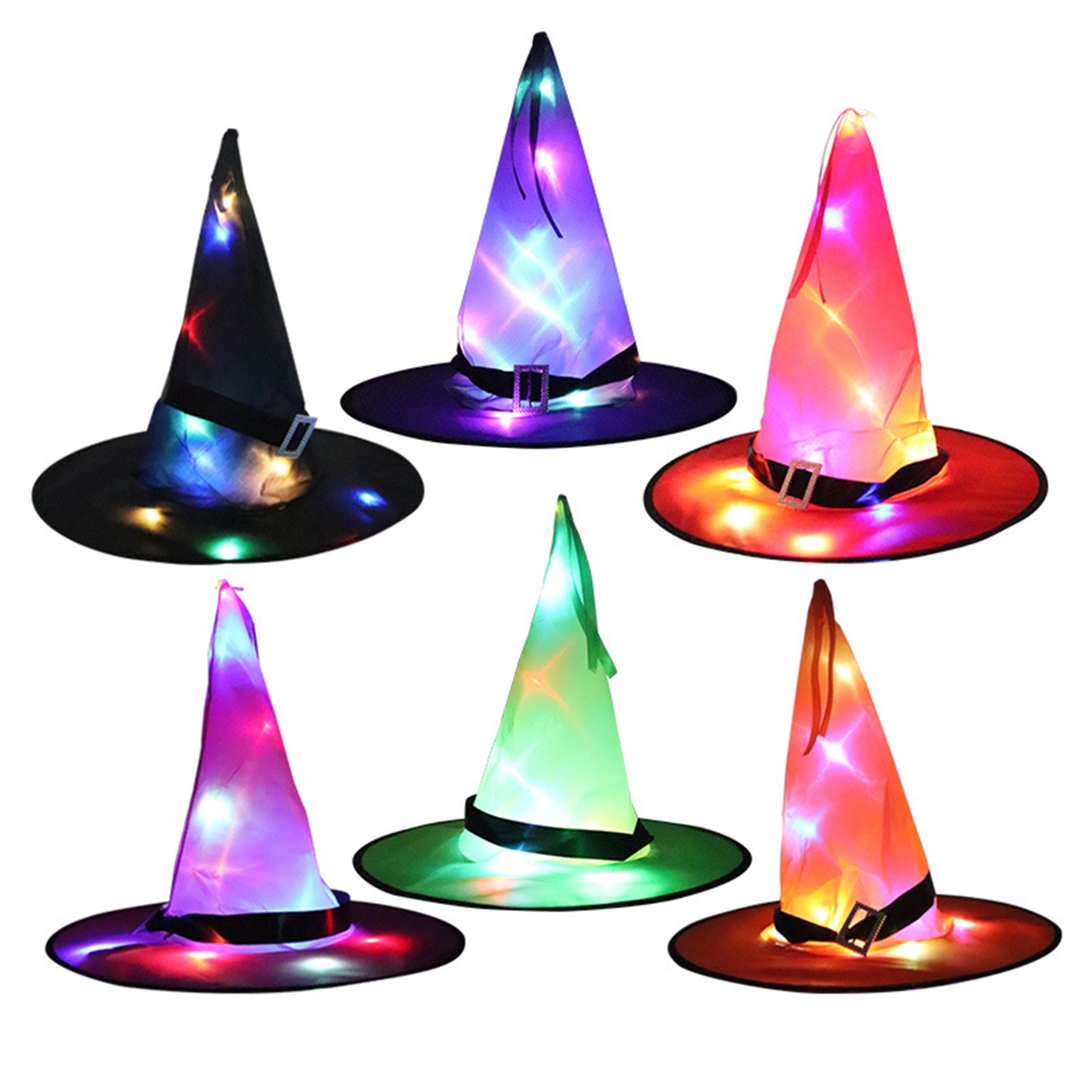 Halloween Decorations Witch Hat Light 5