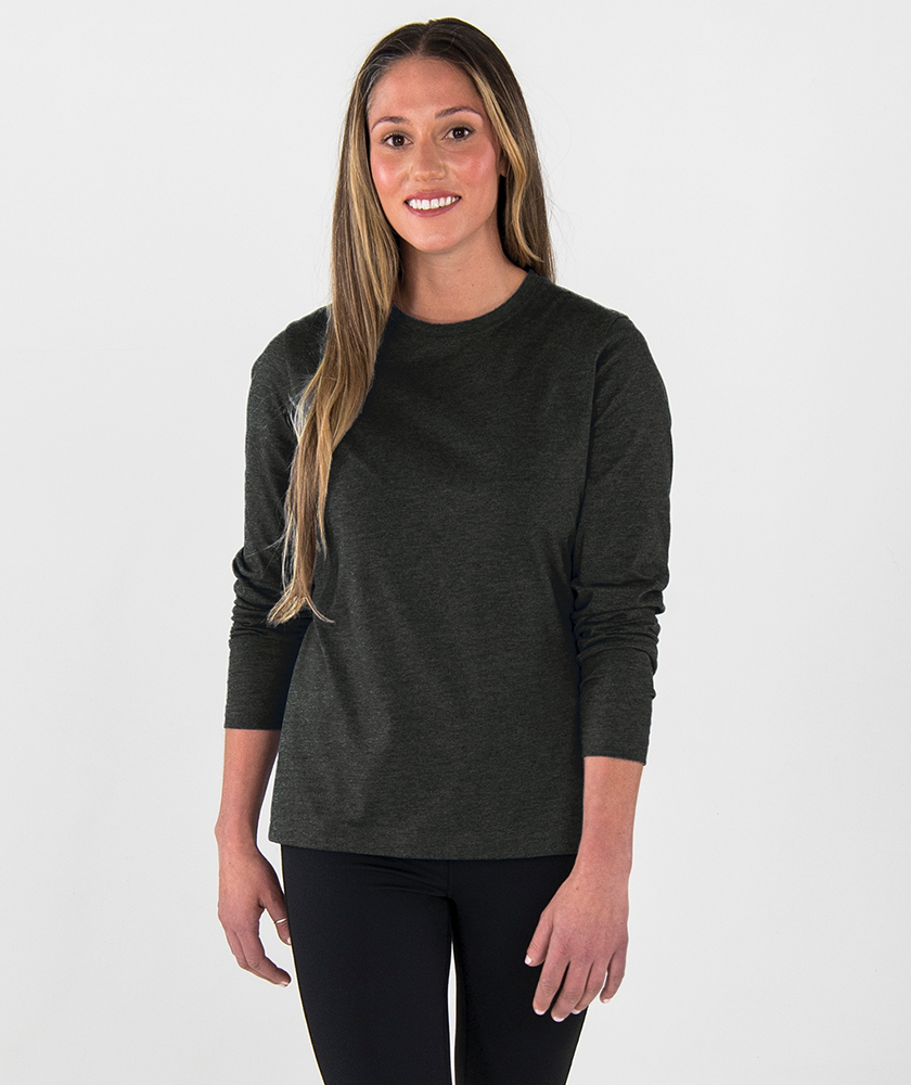 Women's Comfort-Core Long-Sleeve Crew 43