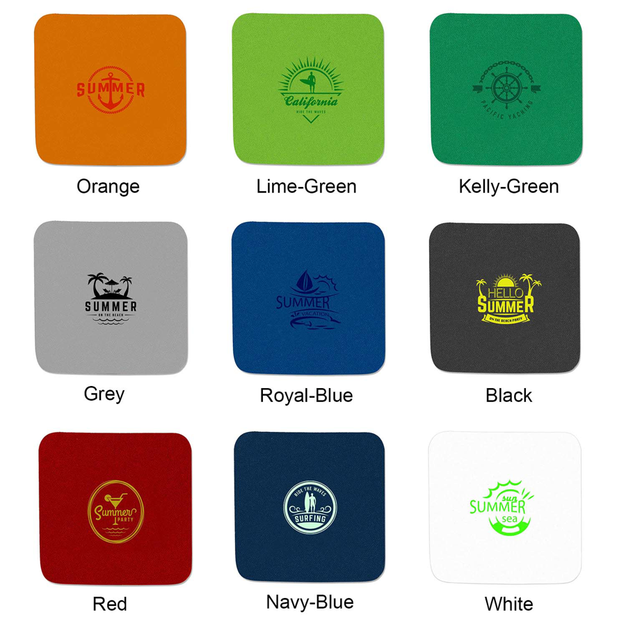 PolyFoam Square Coasters 12