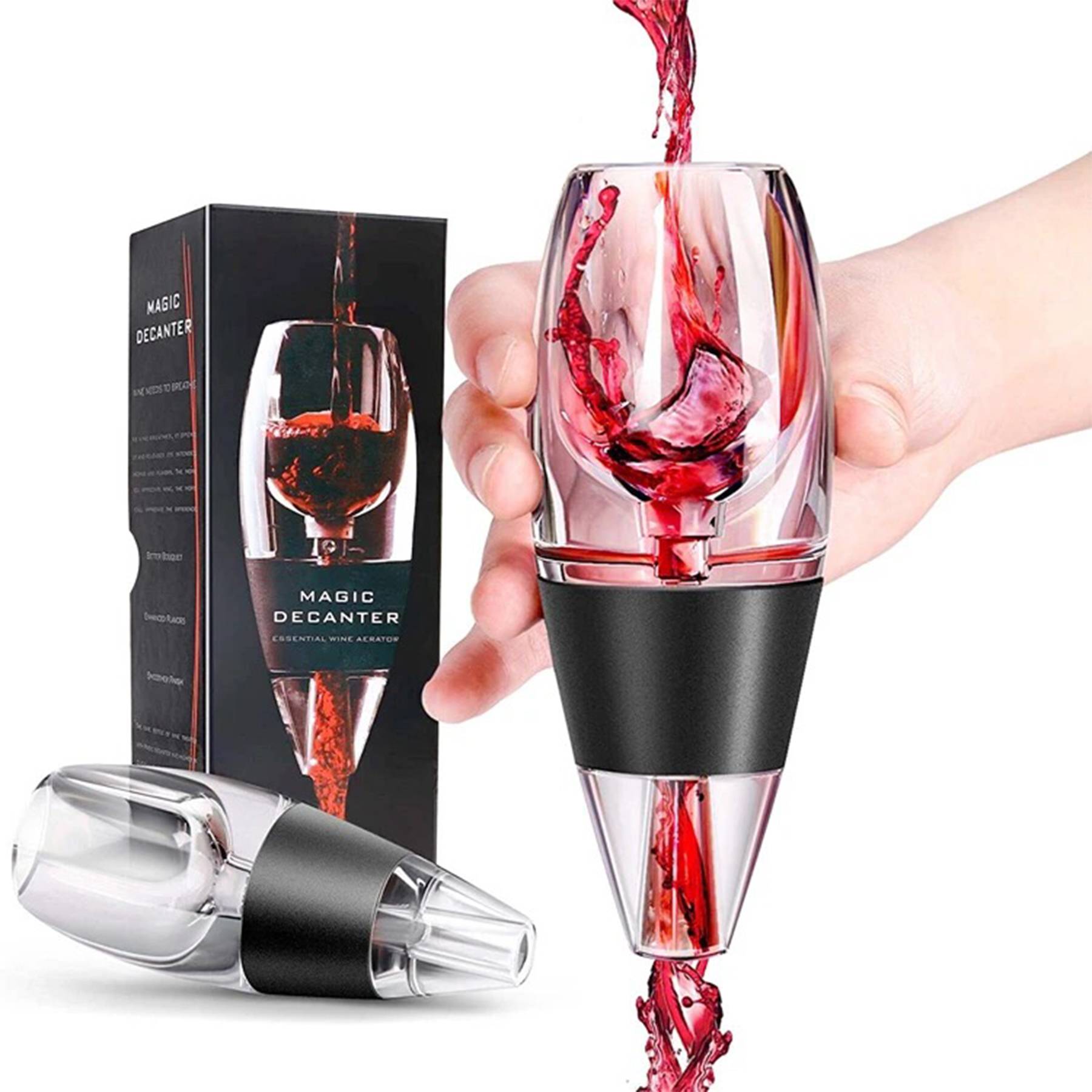 Red wine decanter 3