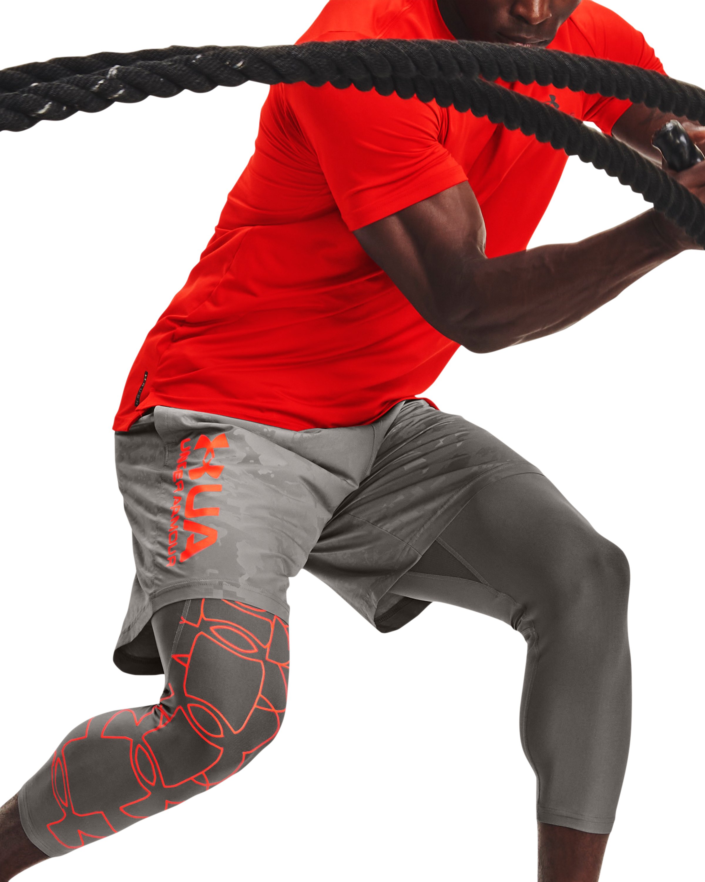 UA Woven Emboss Men's Shorts 11
