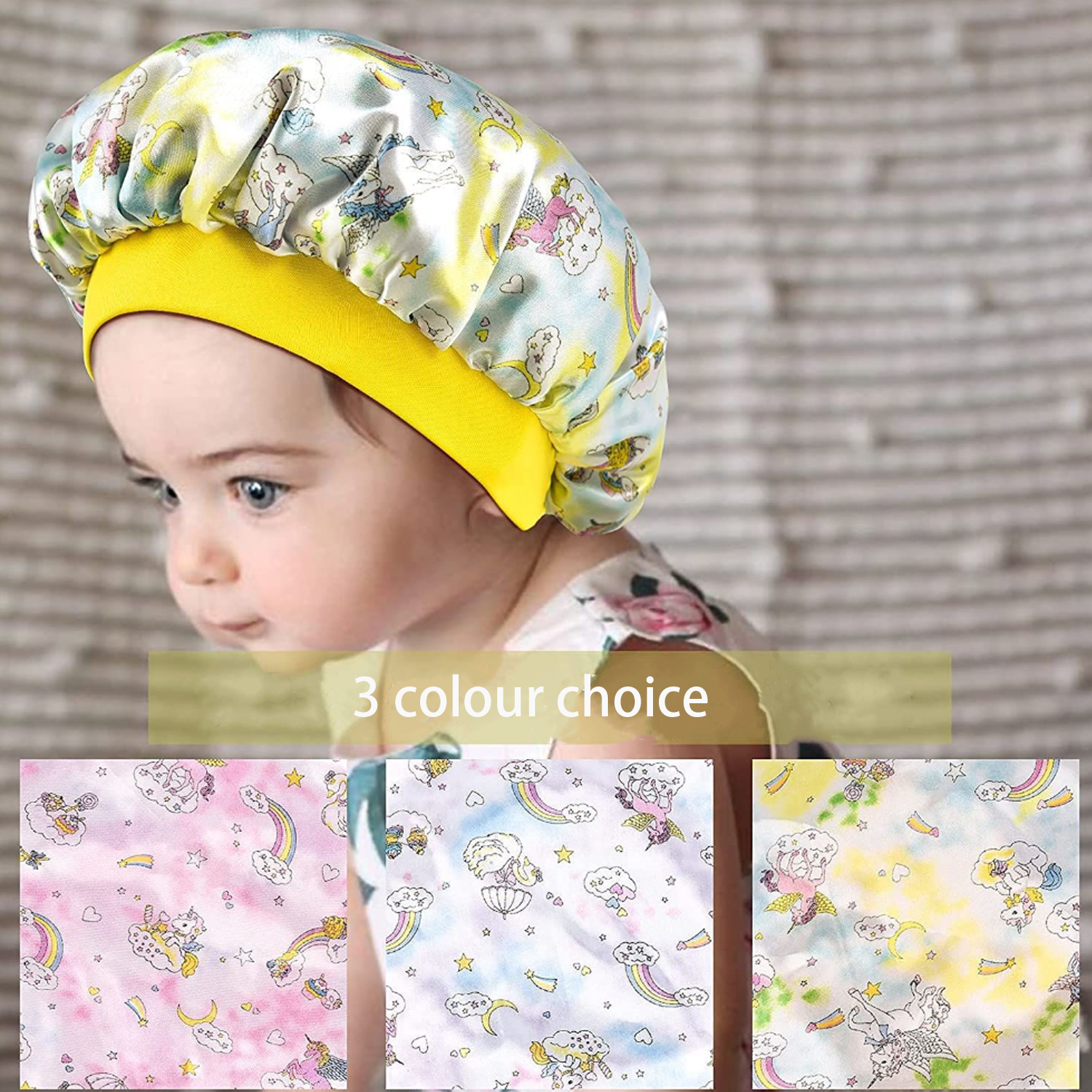 Breathable Baby Bonnets Night Sleep Cap 13