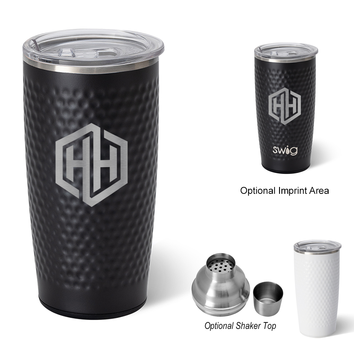 22 Oz. Swig Life™ Stainless Steel Golf Tumbler 2