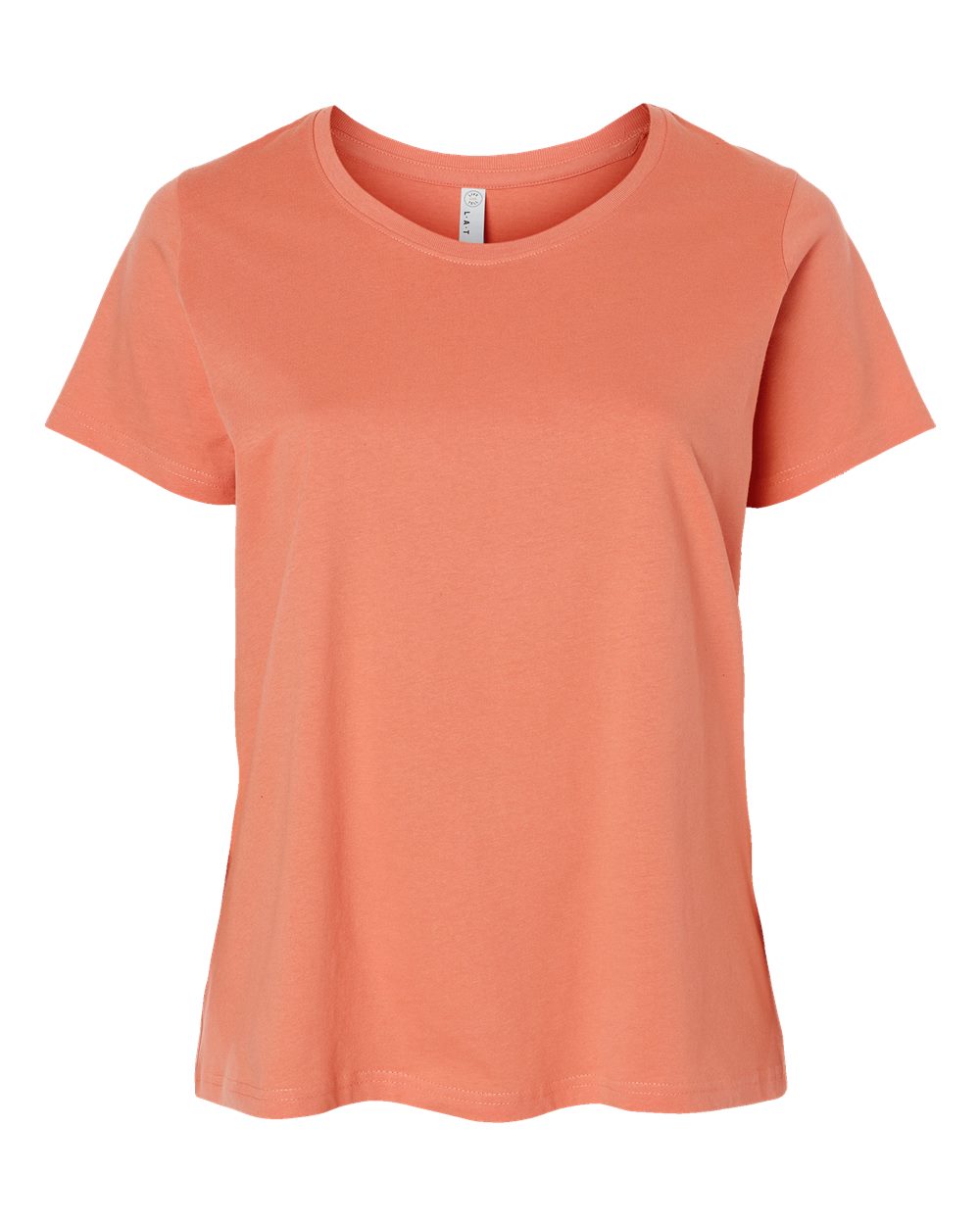 Women's Curvy Collection Fine Jersey Tee - 3816 25