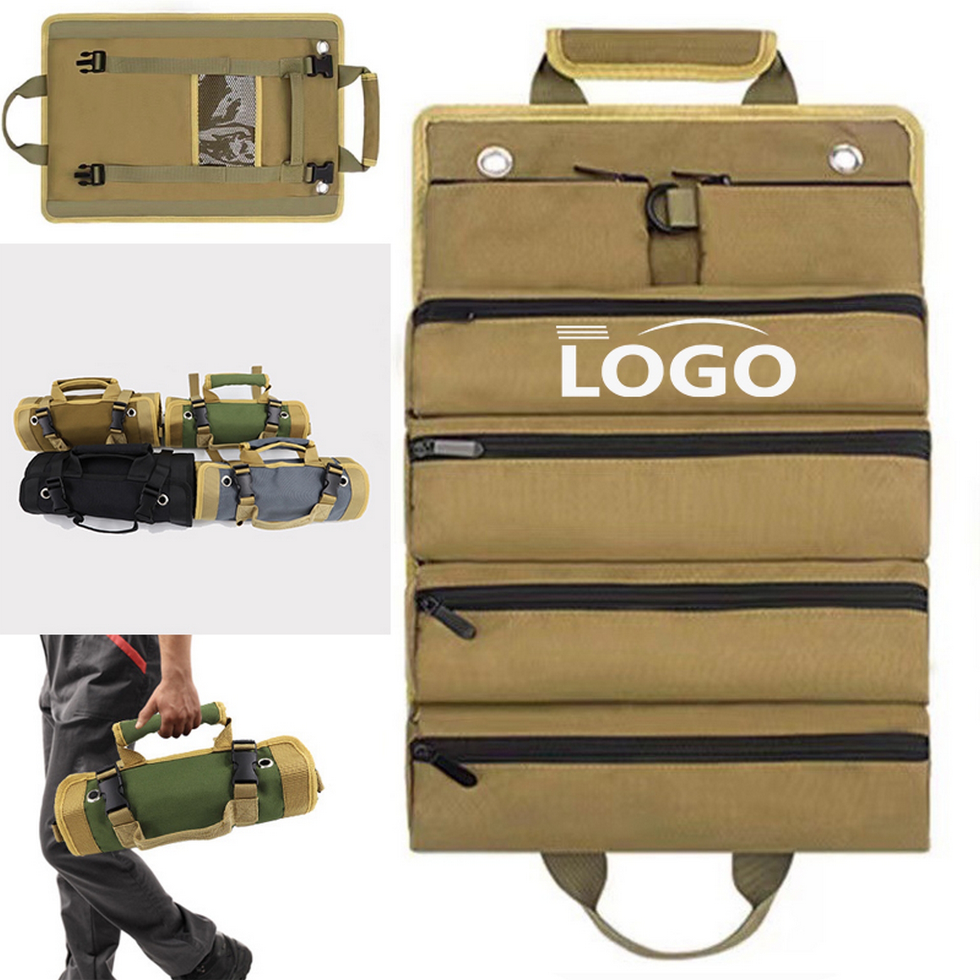 Roll Hardware Tool Storage Bag 5