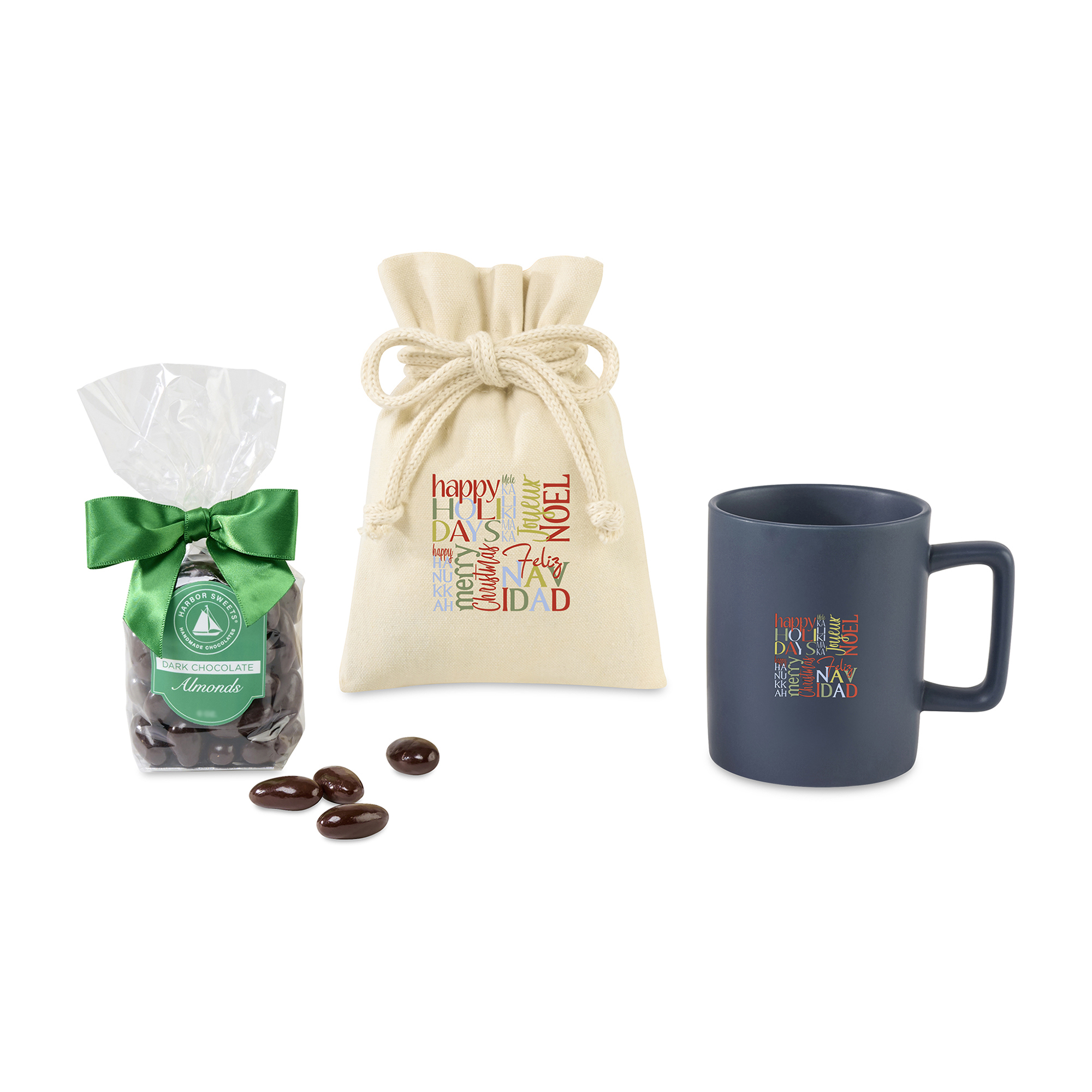 Harbor Sweets Chocolate Covered Almonds Mug Stuffer 9